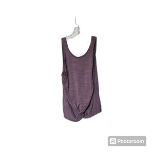 Athleta Essence Spacedye Twist Tank Womens S‎ Agate Volcanic Violet Sporty
